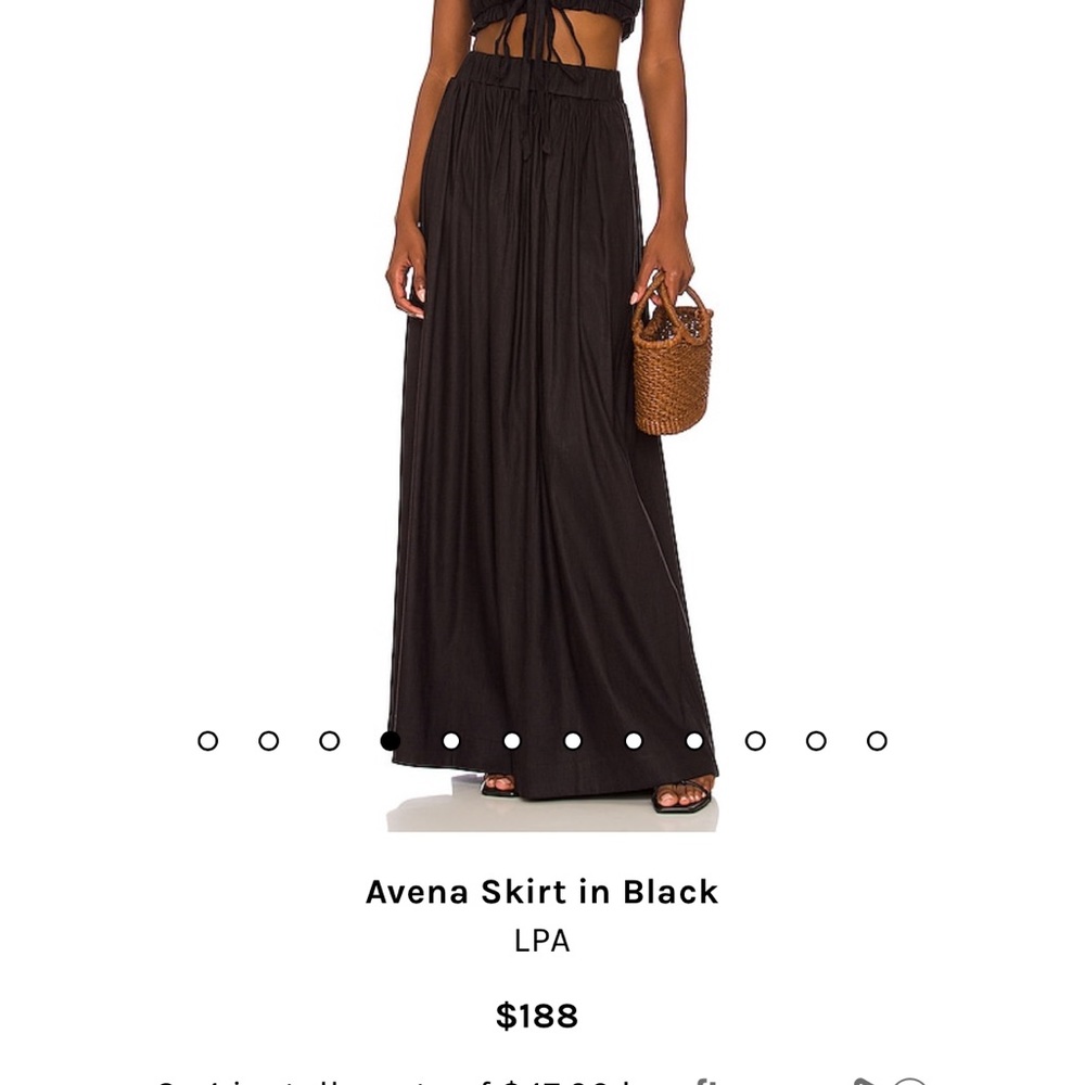 LPA Avena Skirt in Black
